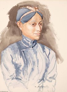 Portrait Of A Javanese Man — Czeslaw Mystkowski