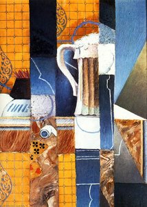 Beer Glass And Cards — Juan Gris