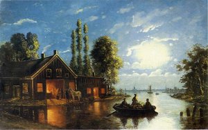 The Forge By Moonlight — Johann Mongles Culverhouse