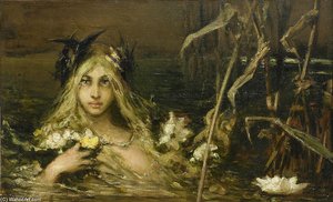 Water Nymph — Vasily Alexandrovich Kotarbinsky