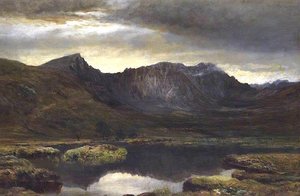 A Mountain Tarn — James Docharty, Romanticism