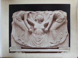 Ludovisi Museum. Ludovisi throne: front relief