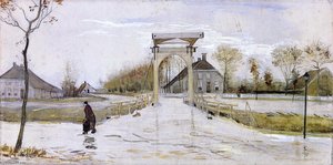 Drawbridge In Nieuw-amsterdam — Vincent Willem Van Gogh