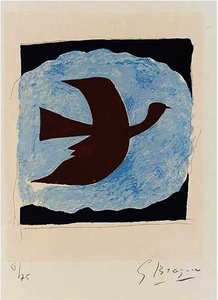 Bistre Bird — Georges Braque, Cubism