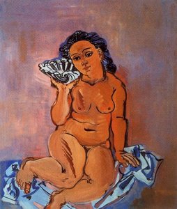 Nude With Shell — Raoul Dufy
