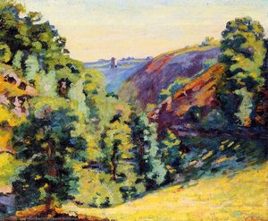 Ravin De La Sadelle A La Follie — Ferdinand Guillaumin