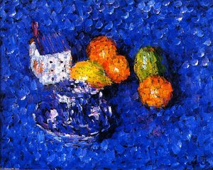 Still Life Blue-orange — Alexej Von Jawlensky, Expressionism