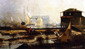 Harbor Scene — Henry Ossawa Tanner