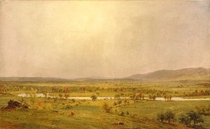 Pompton Plains, New Jersey — Jasper Francis Cropsey, Hudson River School