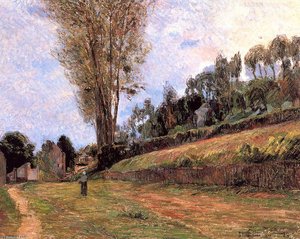 Street, Rouen — Eugène Henri Paul Gauguin, Post-impressionism
