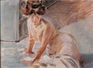 Study Of A Female Nude — Jacek Malczewski