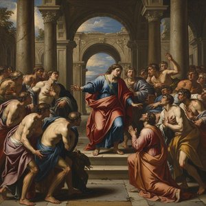 The Celestial Revelation In Ultramarine And Light — Marc Duvallier