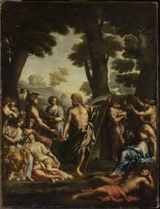 Saturn And Muses — Джованни Франческо Романелли