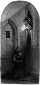 Monk Praying — John La Farge