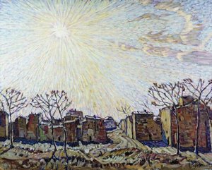 The Sun — Konstantin Fyodorovich Bogaevsky