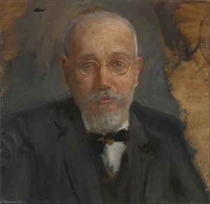 Eleutherios Venizelos (1864–1936), Greek Premier (preparatory study for 'Terms of Armistice, 3rd and 4th November 1918')