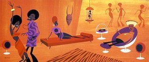 Mighty Sparrowold, Rich And Decadent — Josh Agle (shag)