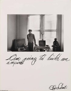 Untitled I am going to build an empire. Clyde Norbert, from the series Rich and Poor