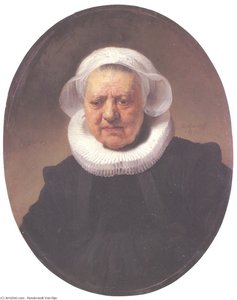 Porträt Von Aechje Claesdr. — Rembrandt Van Rijn, Baroque