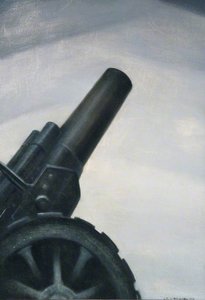 A Howitzer Gun In Elevation — Christopher Richard Wynne Nevinson