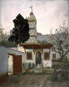 La Mosquée Sidi Abder Rhaman À Alger (titre Inscrit) — Joseph-félix Bouchor