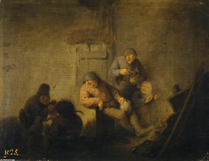 Village Kitchen — Adriaen Van Ostade