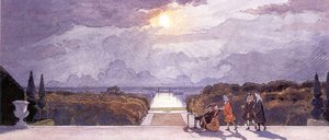 Versailles. King's Walk — Alexandre Benois