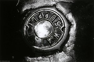 Untitled, Wat. Supply, From The Series Manholes — Joseph Dankowski