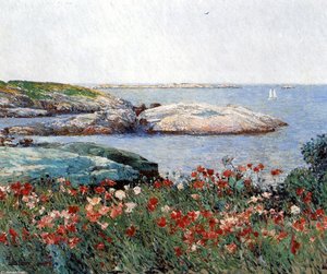 Poppies, Isles Of Shoals 3 — Frederick Childe Hassam