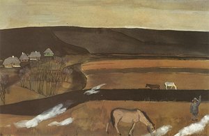 The Train Passed. Of The Train — Aleksandr Deyneka
