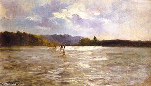 La Laita A Maree Haute — Paul Huet