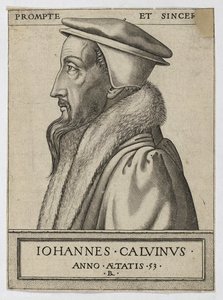 Jean Calvin at fifty-three years old