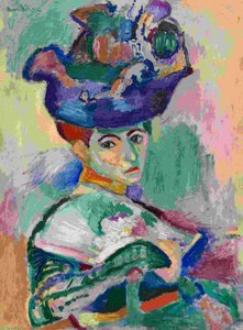 Frau Mit Hut — Henri Matisse, Fauvismus