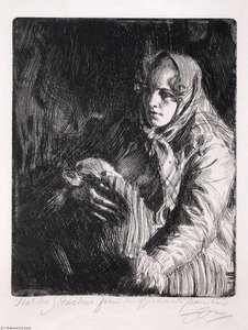Madonna — Anders Leonard Zorn