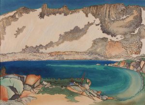 Lake Basin In The High Sierra — Chiura Obata