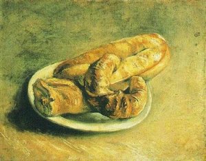 Plate Of Rolls, A — Vincent Willem Van Gogh