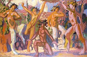 Study, Men and Satyrs