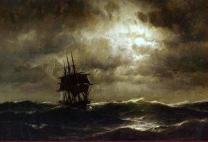 Veleiro Em Alto Mar