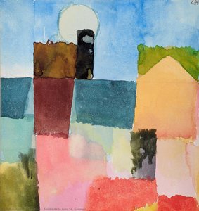 Salida De La Luna St. Germain — Paul Klee, Expressionism