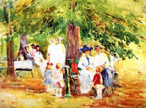 Mothers And Children, Burnet Woods, Cincinnati — Annie G Sykes