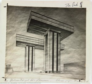 Iron In Clouds', For Strastnoy Boulevard — El Lissitzky, Constructivism