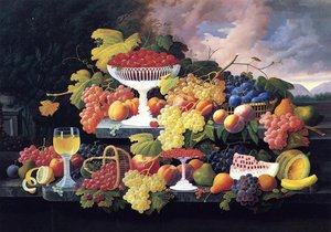 Still Life With Fruit (14) — Severin Roesen