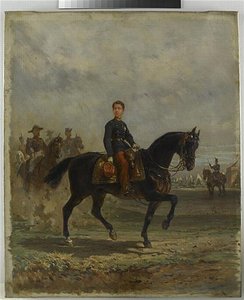 Le Prince impérial au Camp de Châlons