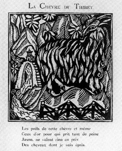 Illustration For Le Bestiaire De Guillaume Apollinaire — Raoul Dufy
