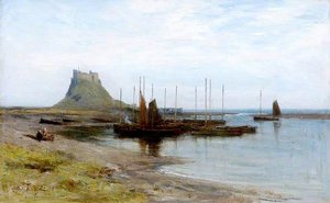Holy Island Castle, Northumberland — George Reid