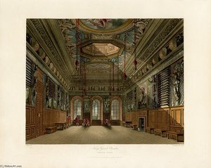 King's Guard Chamber, Windsor Castle — Charles Wild