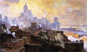 Mountains Of Manhattan — Colin Campbell Cooper