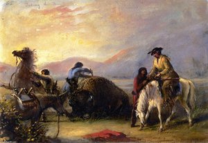 Taking The Hump Rib — Alfred Jacob Miller
