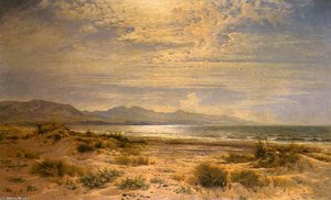 The Sands Of Aberdovey — R.a Benjamin Williams Leader