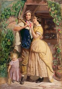 The Sinews Of Old England — George Elgar Hicks